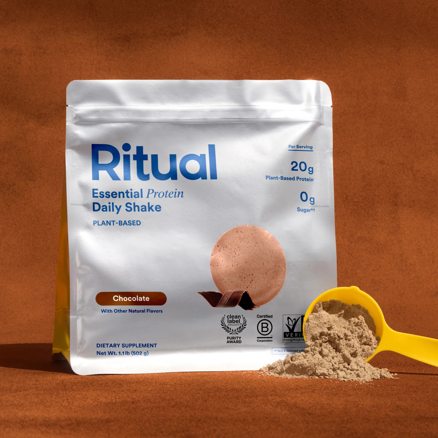 Chocolate Plant-Based Protein Powder | Ritual | Ritual