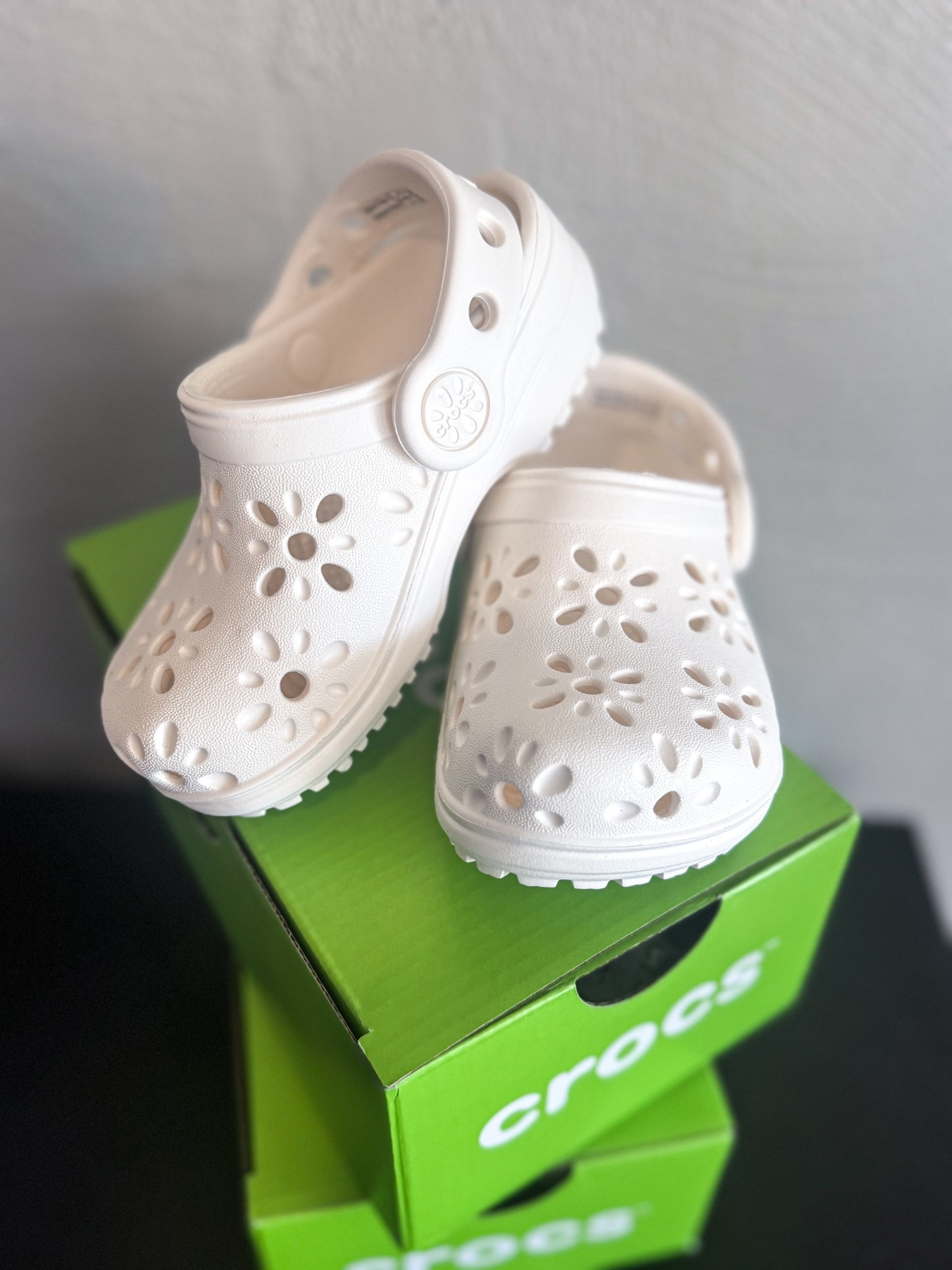 I have a feeling these crocs are going to sell out fast! 🌼 These toddler flower crocs are what dreams are made of! I snagged these so fast for my girls because I was afraid they’d sell out! Toddler shoes | kids shoes | toddler girl crocs | toddler girl | flower crocs | flower cutout crocs | 

#LTKBaby #LTKShoeCrush #LTKKids