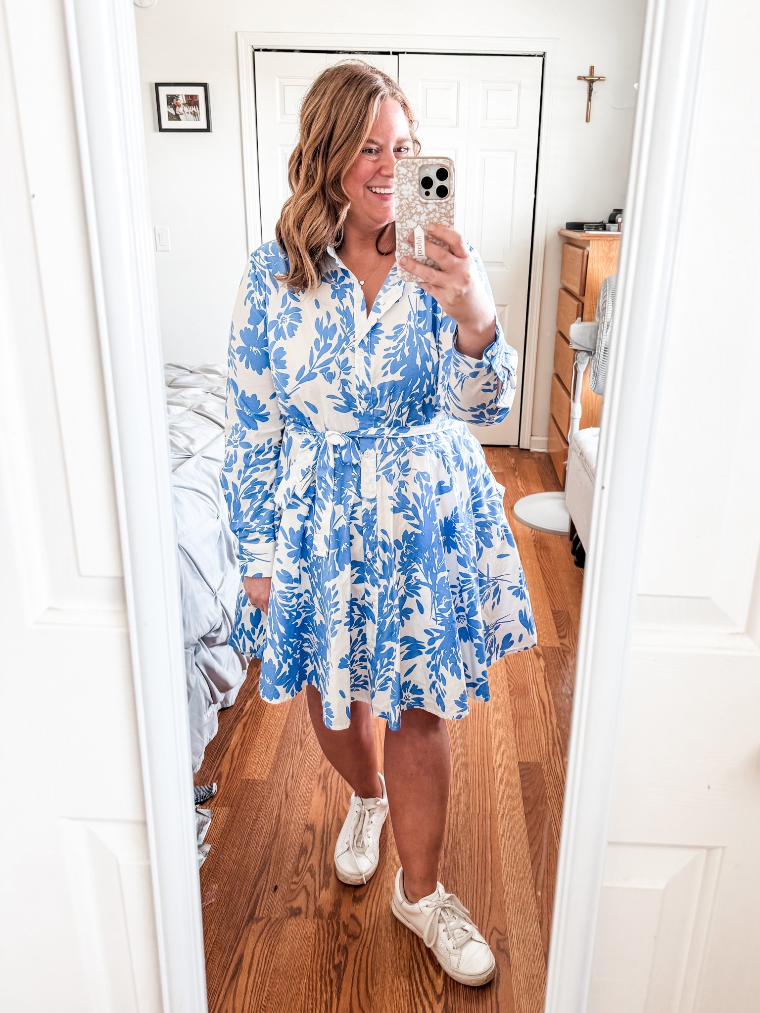 Teacher outfit! Target shirt dress with sneakers 

#LTKMidsize #LTKWorkwear #LTKSeasonal
