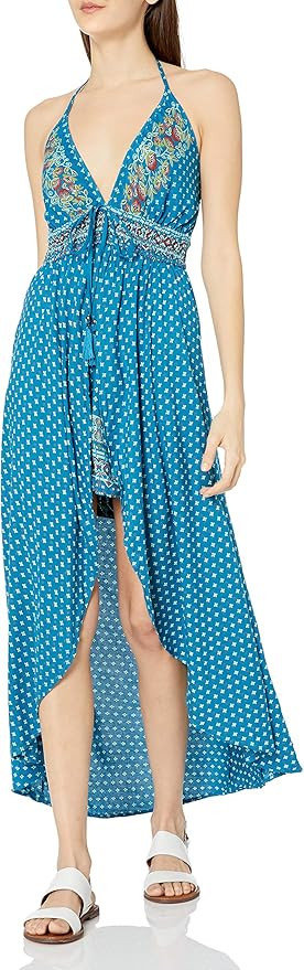 Angie Women's Maxi Printed Romper | Amazon (US)
