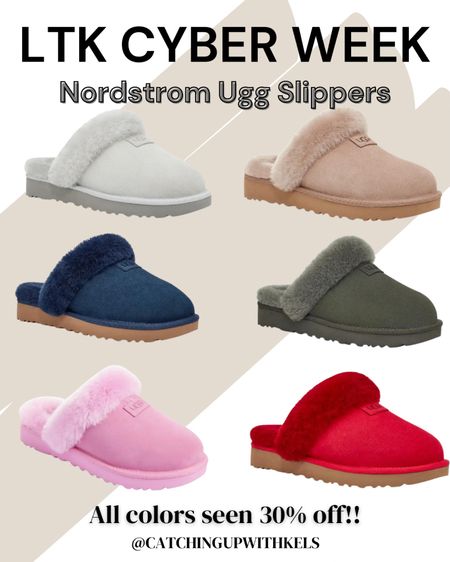Ugg slippers are 30% off during LTK Cyberweek at Nordstroms! Shop this hot item during the Nordstrom Black Friday sales as a gift for someone else or for yourself!

#LTKCyberweek #LTKsalealert #LTKunder100