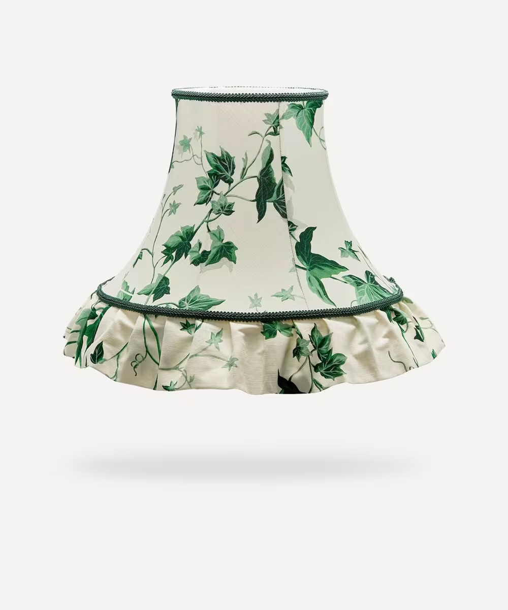 Hedera Cotton-Linen Large Petticoat Lampshade | Liberty London (UK)