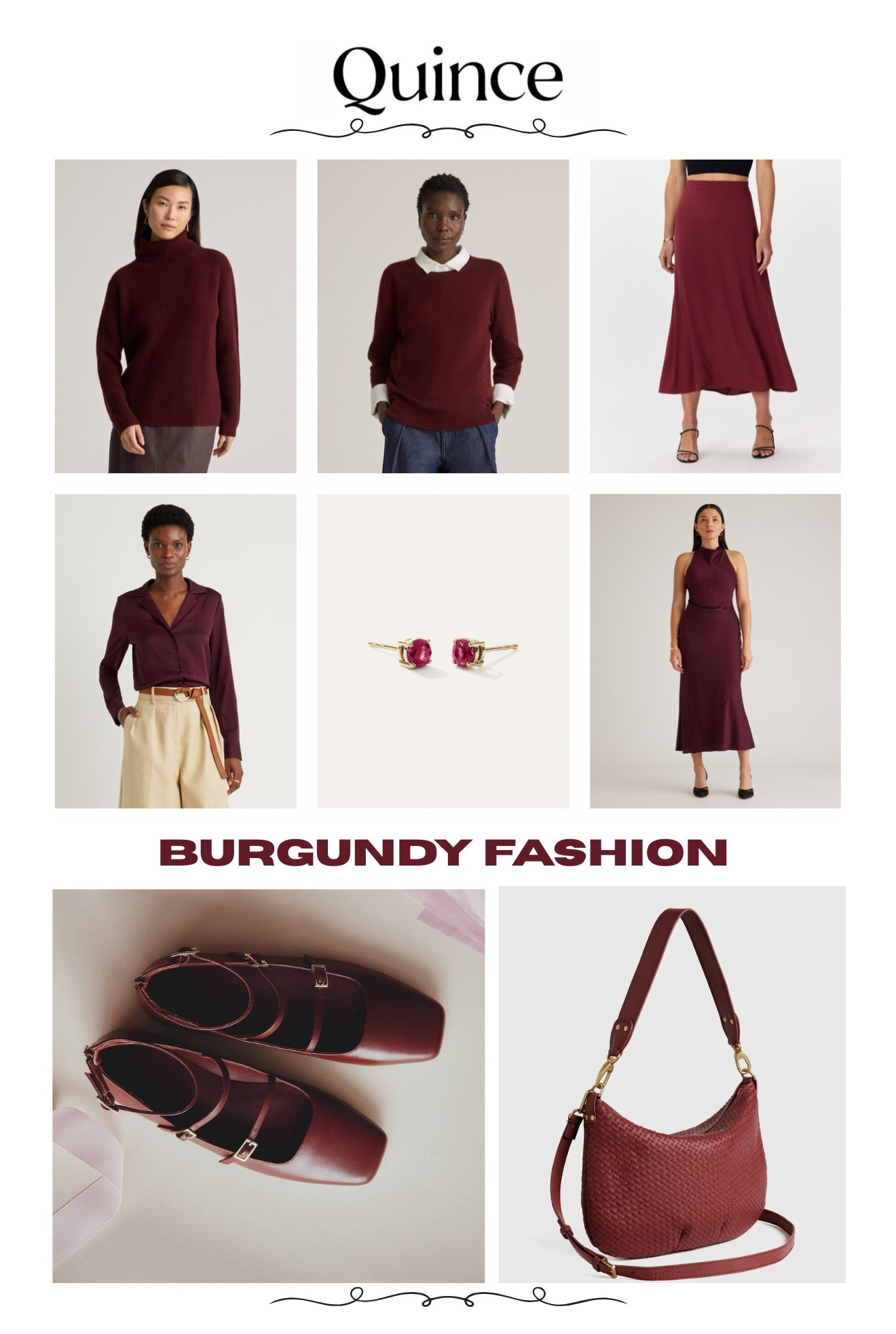 Everyone is currently buying this bold shade of burgundy | Burgundy fashion finds | Trending burgundy | Quince best sellers 

#LTKWorkwear #LTKootd #LTKSeasonal