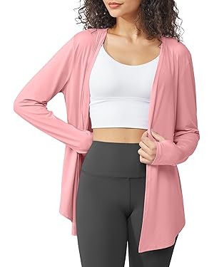 G4Free Lightweight Cardigans for Women UPF 50+ Long Sleeve Sun Shirts Open Front Summer Cover Ups... | Amazon (US)