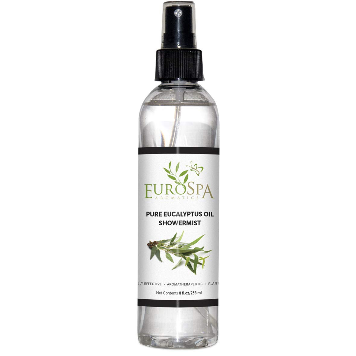 EuroSpa Aromatics Pure Eucalyptus Oil ShowerMist and Steam Room Spray, All-Natural Premium Aromat... | Amazon (US)