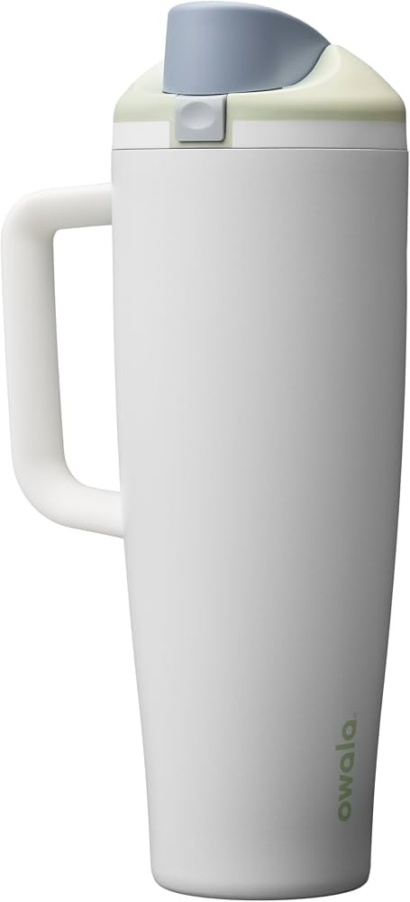 Owala FreeSip Tumbler Stainless Steel Water Bottle 40 oz Iced Breeze | Amazon (US)
