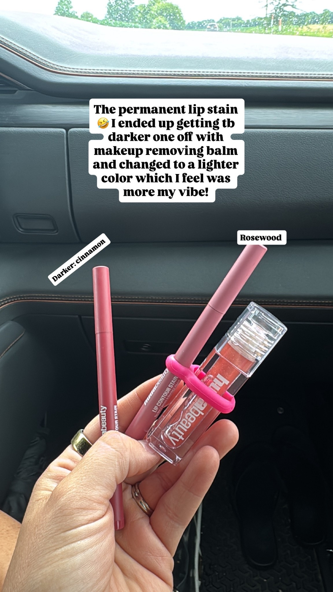 Lip stain that doesn’t budge! Use it as a lip liner or a full lip! Color cinnamon and rosewood. 

#LTKParties #LTKWedding #LTKBeauty