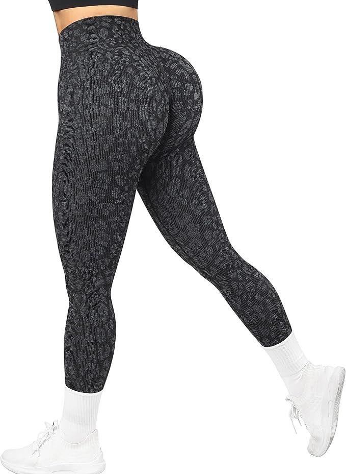 RUUHEE Women Scrunch Butt Lifting Seamless Leggings High Waisted Booty Workout Yoga Pants | Amazon (US)