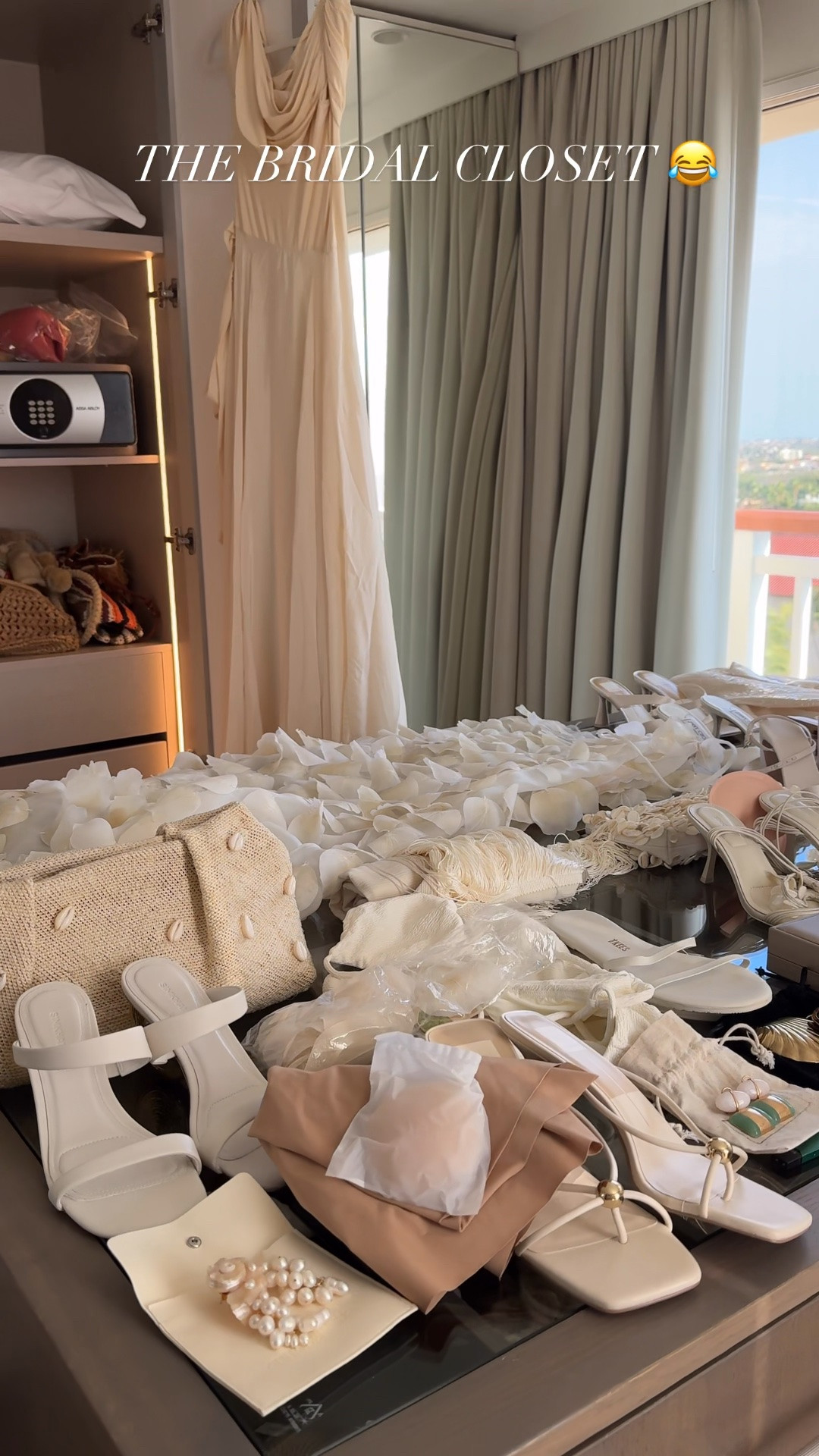 Bridal accessories for my wedding weekend! All of them can be worn beyond your bridal era — perfect for summer and vacations!
