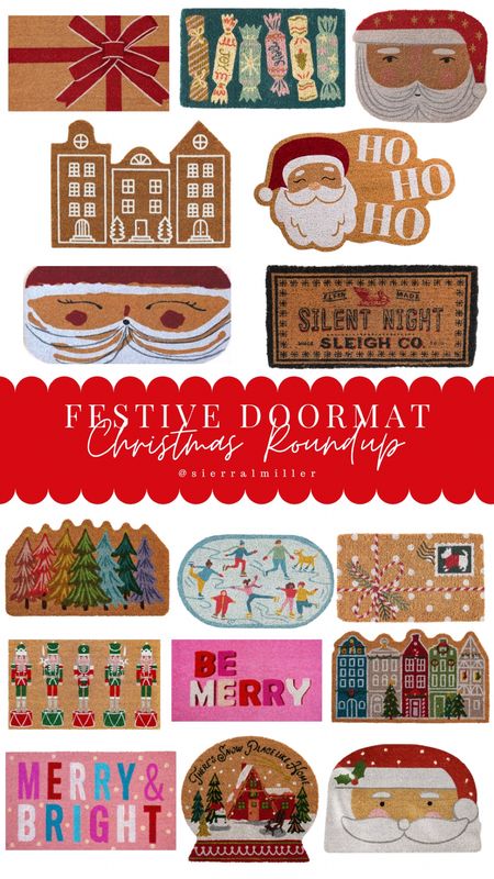 Christmas doormat roundup! Shop my favorite holiday doormats from Anthropologie, World Market, Amazon and more! 

#LTKHoliday #LTKhome #LTKSeasonal