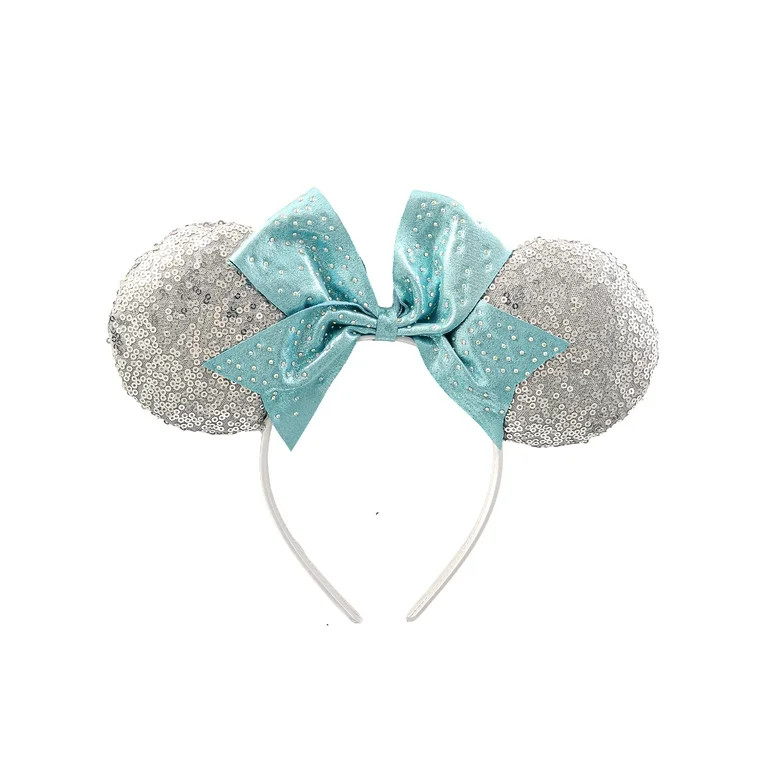 Disney Girl's  Minnie Mouse Multi-Color Ears Sequence Headband | Walmart (US)