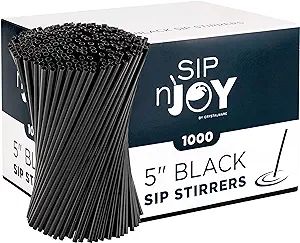 Coffee Stirrers Sticks, Disposable Plastic Drink Stirrer Sticks, 1000 Stirrers, Use It As A Coffe... | Amazon (US)