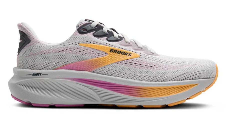 Brooks Women's Ghost 17 - 1204311B.070 - Oyster/Apricot/Pink / 8.5 | Zulily