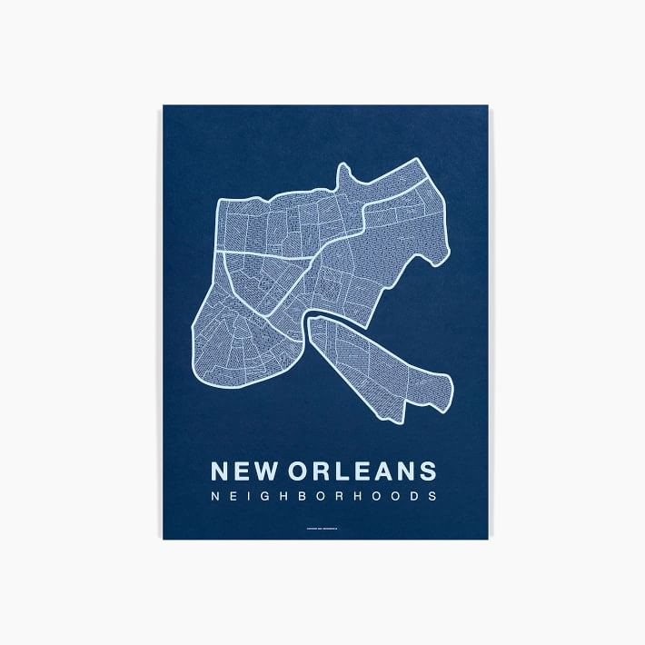 Native Maps City Prints | West Elm (US)