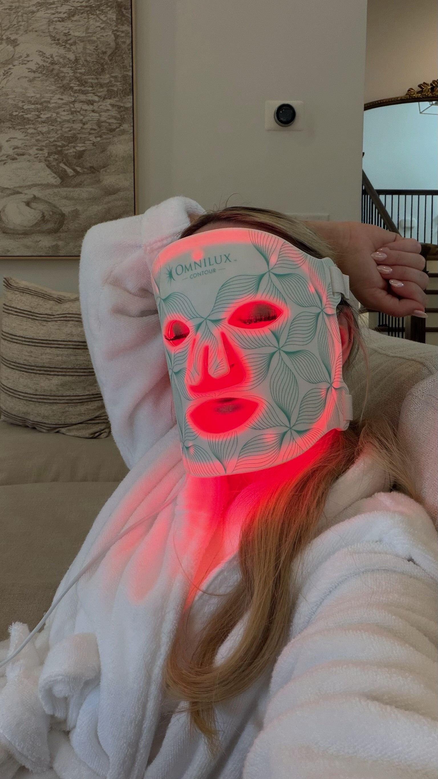 Omnilux mask & Cozy earth robe! ✨✨ 


#LTKBeauty #LTKselfcare #LTKdayinmylife
