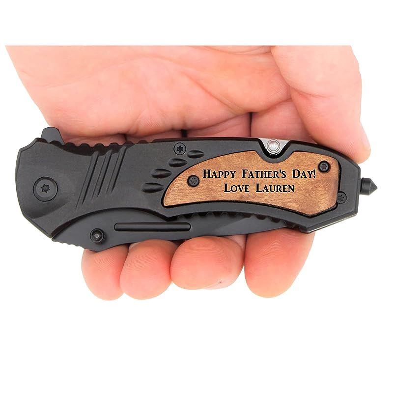 Perfect Personalized Gift for Valentine's Day, Engraved Pocket Knife For Everyday Carry, Pocket K... | Amazon (US)