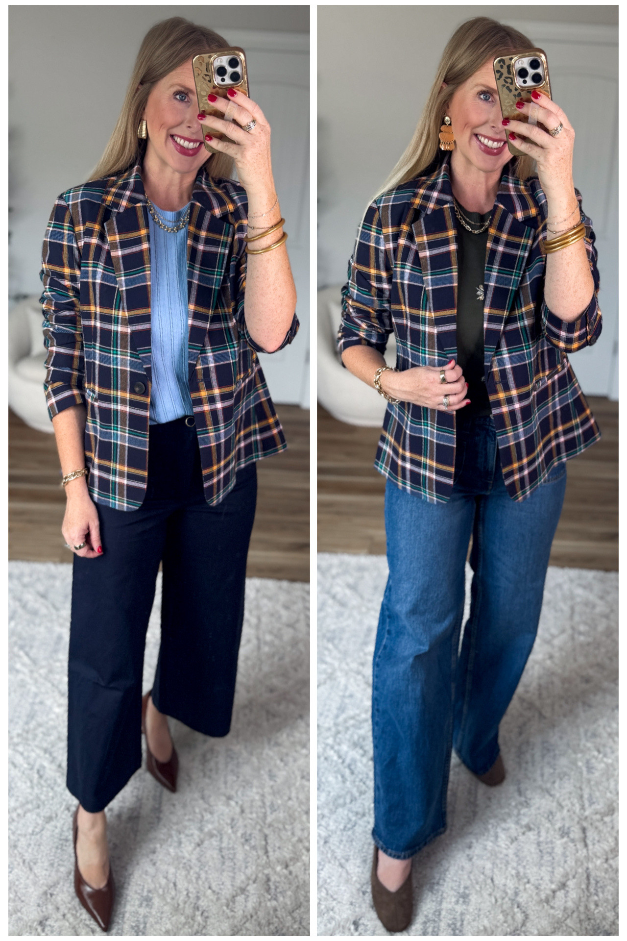 2 ways to wear this plaid blazer from Walmart!

#LTKgrwm