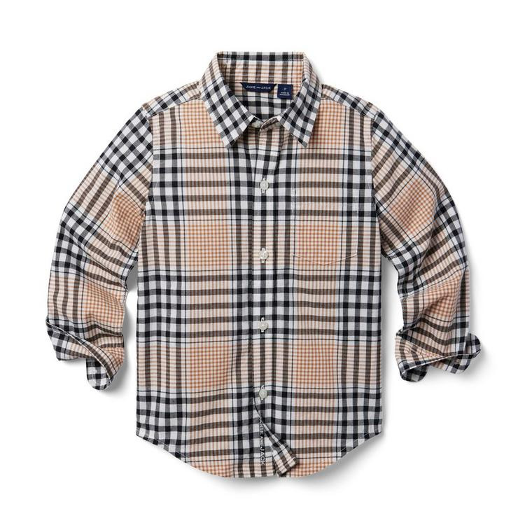 Madras Plaid Shirt | Janie and Jack