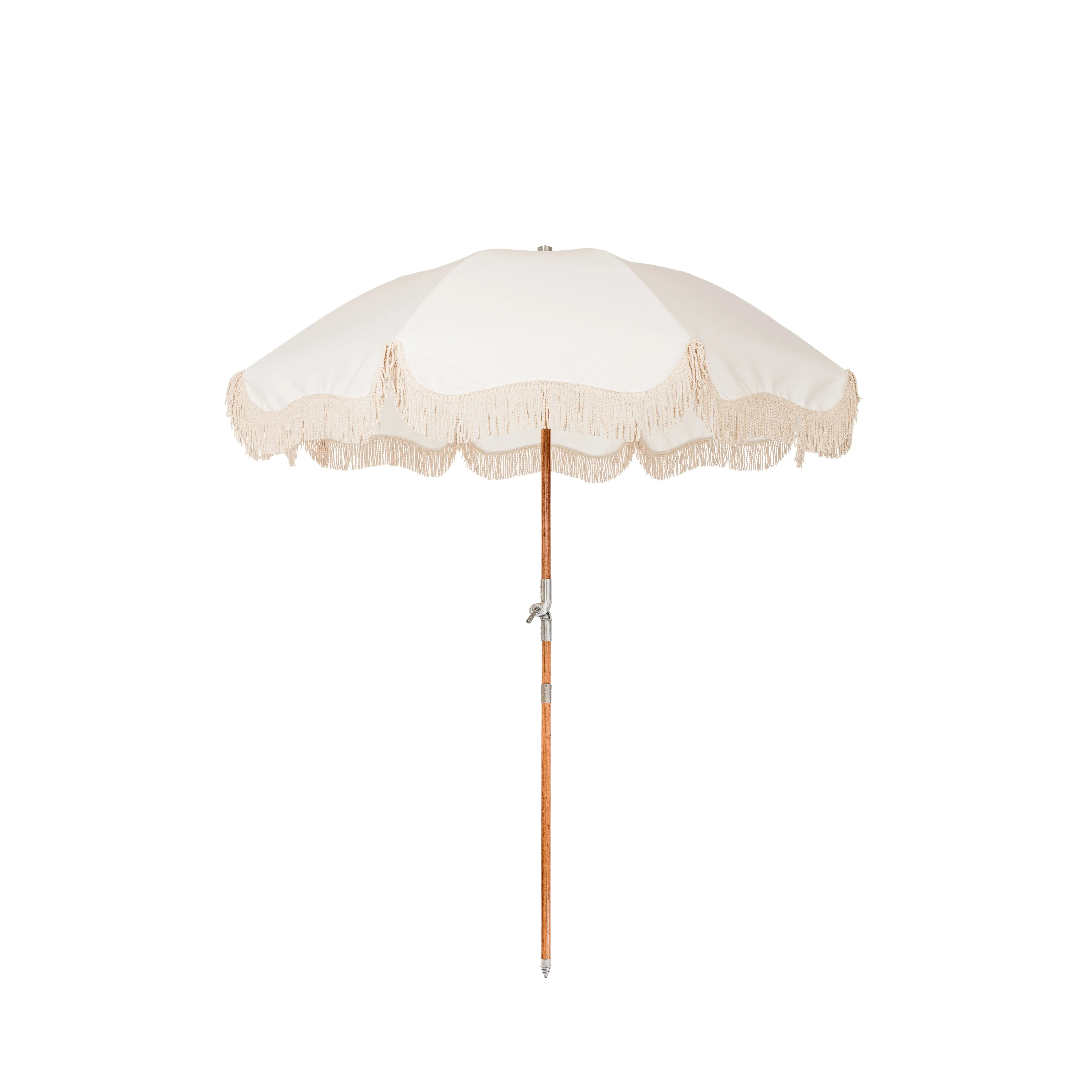 Antique White Premium Beach Umbrella | Business & Pleasure Co.