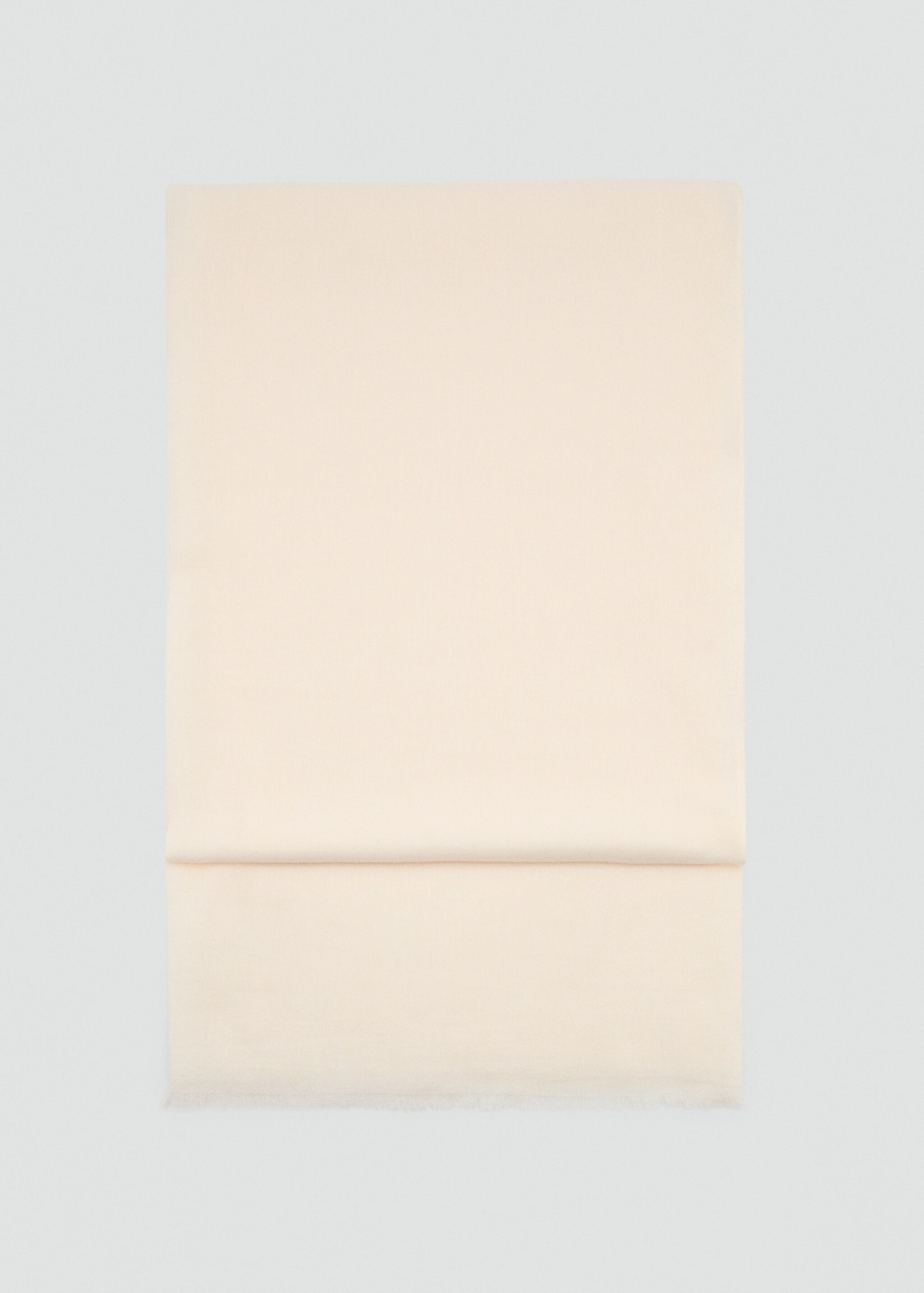 Sjaal met franjes aan de uiteinden - Dames | MANGO Nederland | Mango EU