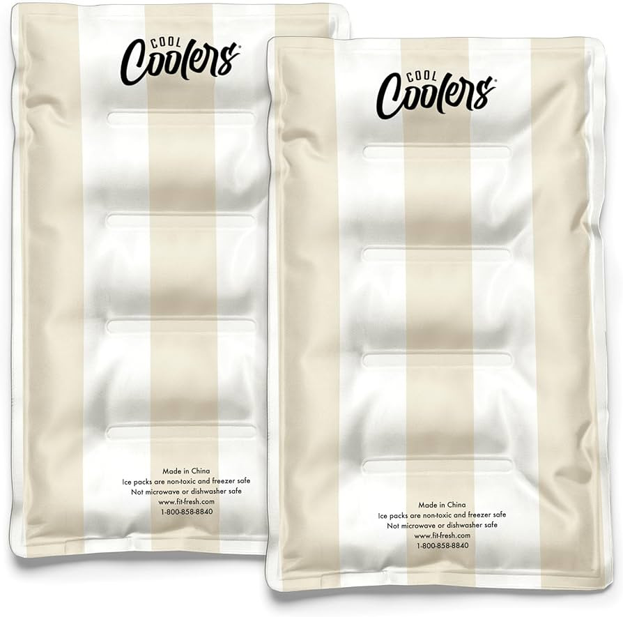 Cool Coolers Reusable XL Soft Ice Packs for Coolers, Long-Lasting Lunch Box Ice Pack, High Perfor... | Amazon (US)