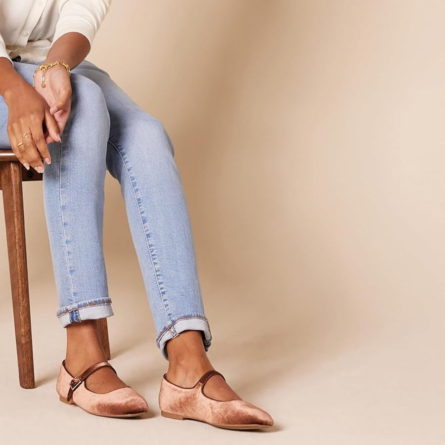 Amazon Essentials Women's Mary Jane Ballet Flat | Amazon (US)
