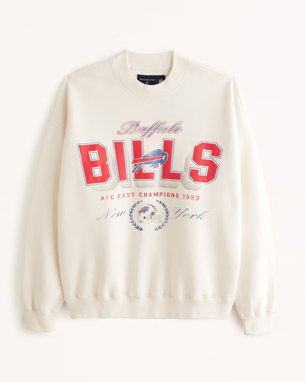 Buffalo Bills Graphic Crew Sweatshirt | Abercrombie & Fitch (US)