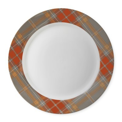 Autumn Plaid Charger Plate | Williams-Sonoma