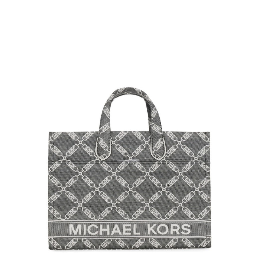 Michael Kors Large Gigi Logo Jacquard Tote Bag | Jomashop.com & JomaDeals.com