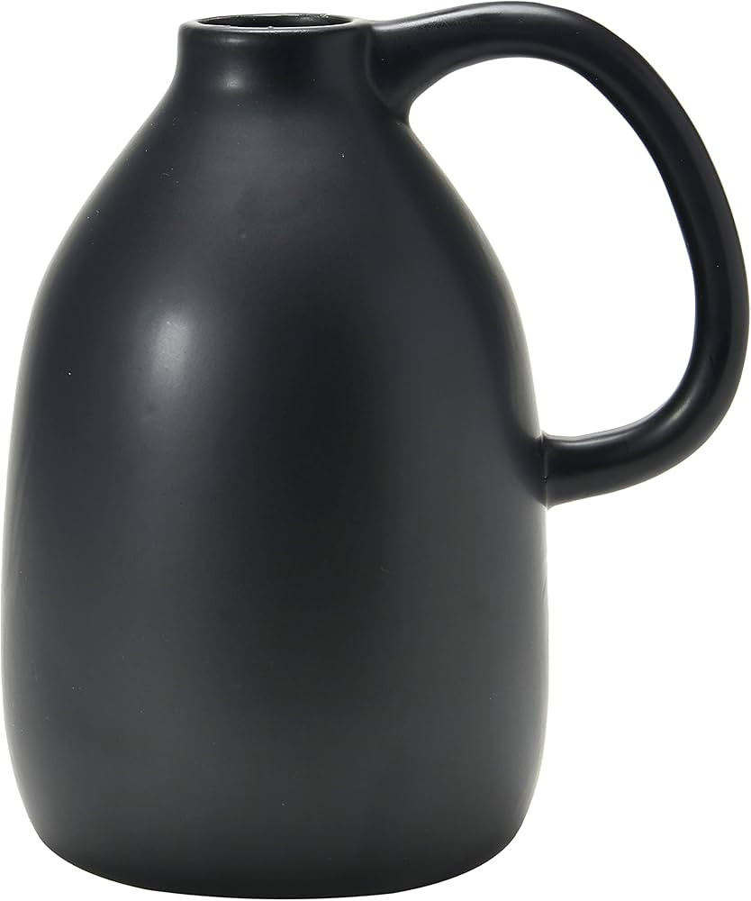 Creative Co-Op Dolomite, Matte Black Vase | Amazon (US)