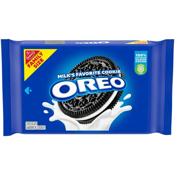 OREO Chocolate Sandwich Cookies, Family Size, 18.12 oz - Walmart.com | Walmart (US)