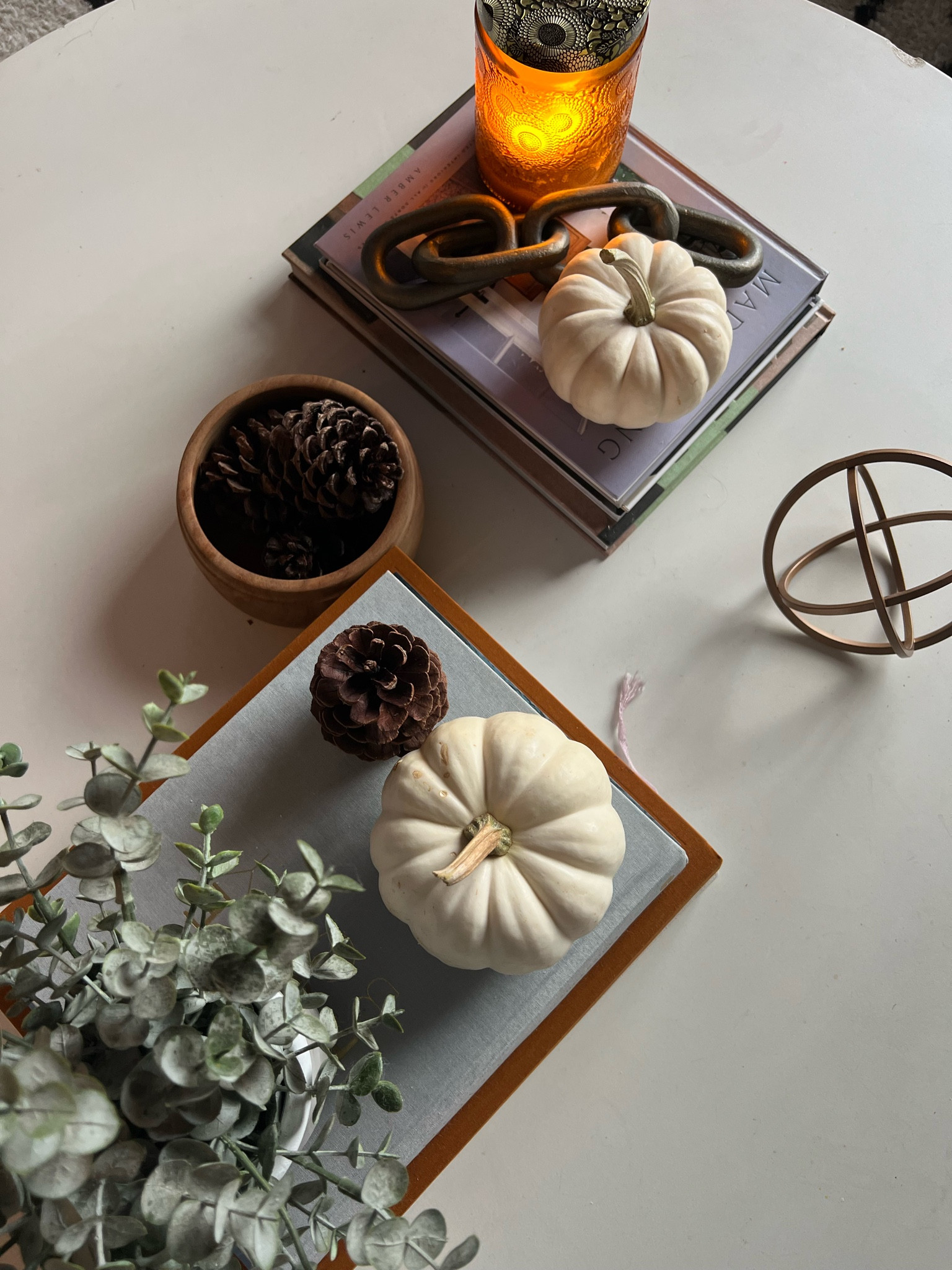 Fall Coffee Table Decor, round coffee table, living room decor

#LTKhome #LTKSeasonal