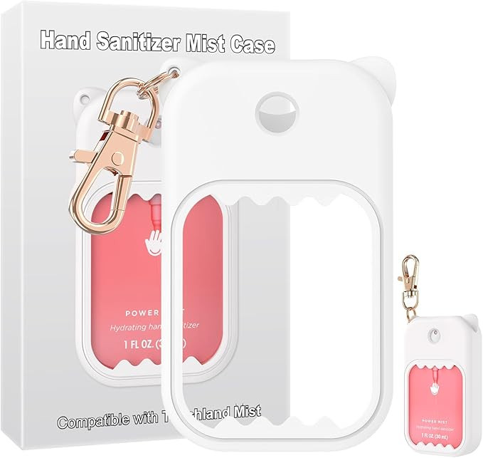 Hand Sanitizer Spray Case for Touchland Silicone Touchland Case Keychain Cute Hand Sanitizer Spra... | Amazon (US)