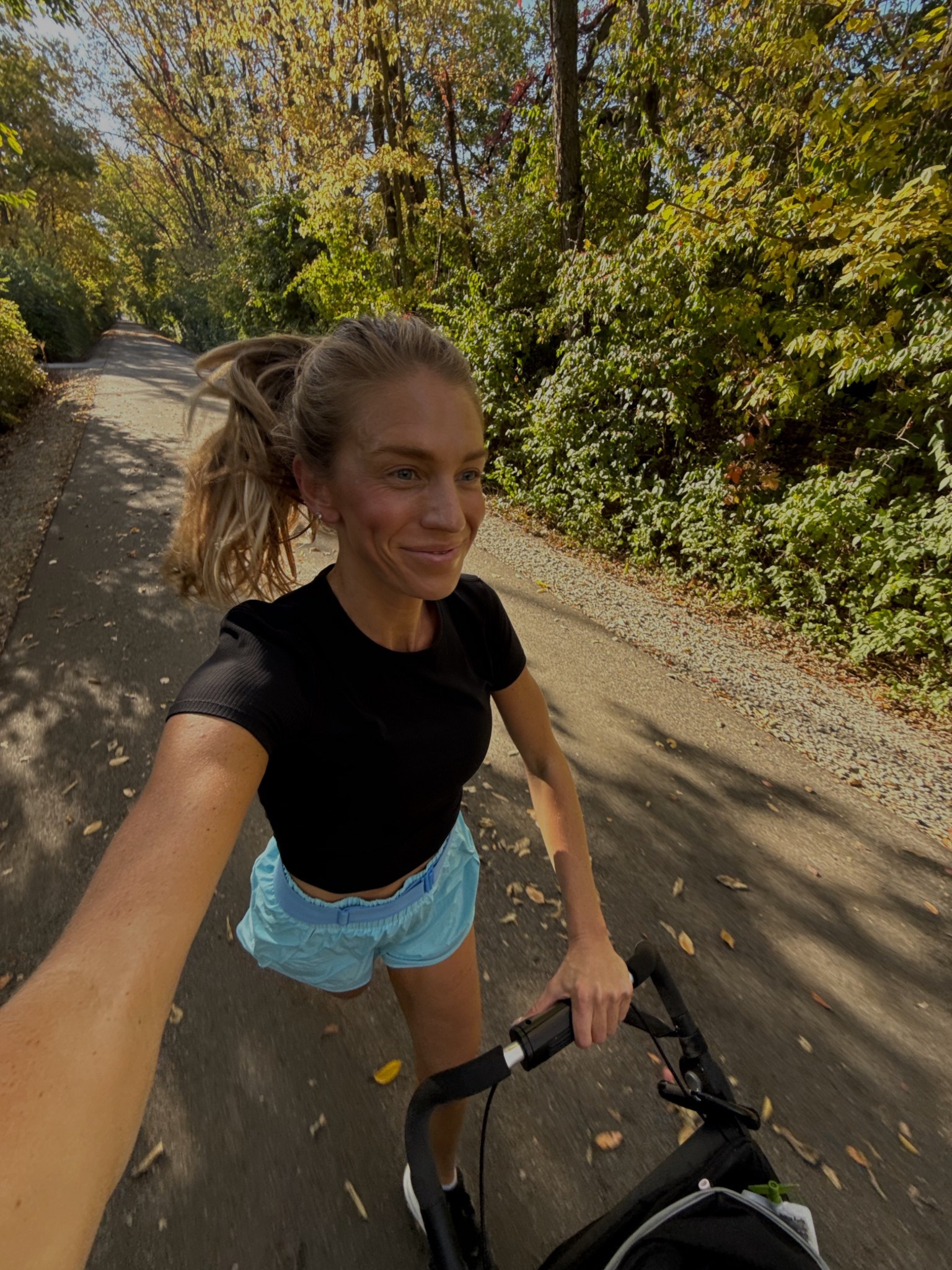 Running outfit today 
Sized up to 6 in my top (I do with all lululemon)
Size small in shorts 






Running gear, runner, running shorts, Athleta, Lululemon, Hoka, Garmin 

#LTKActive