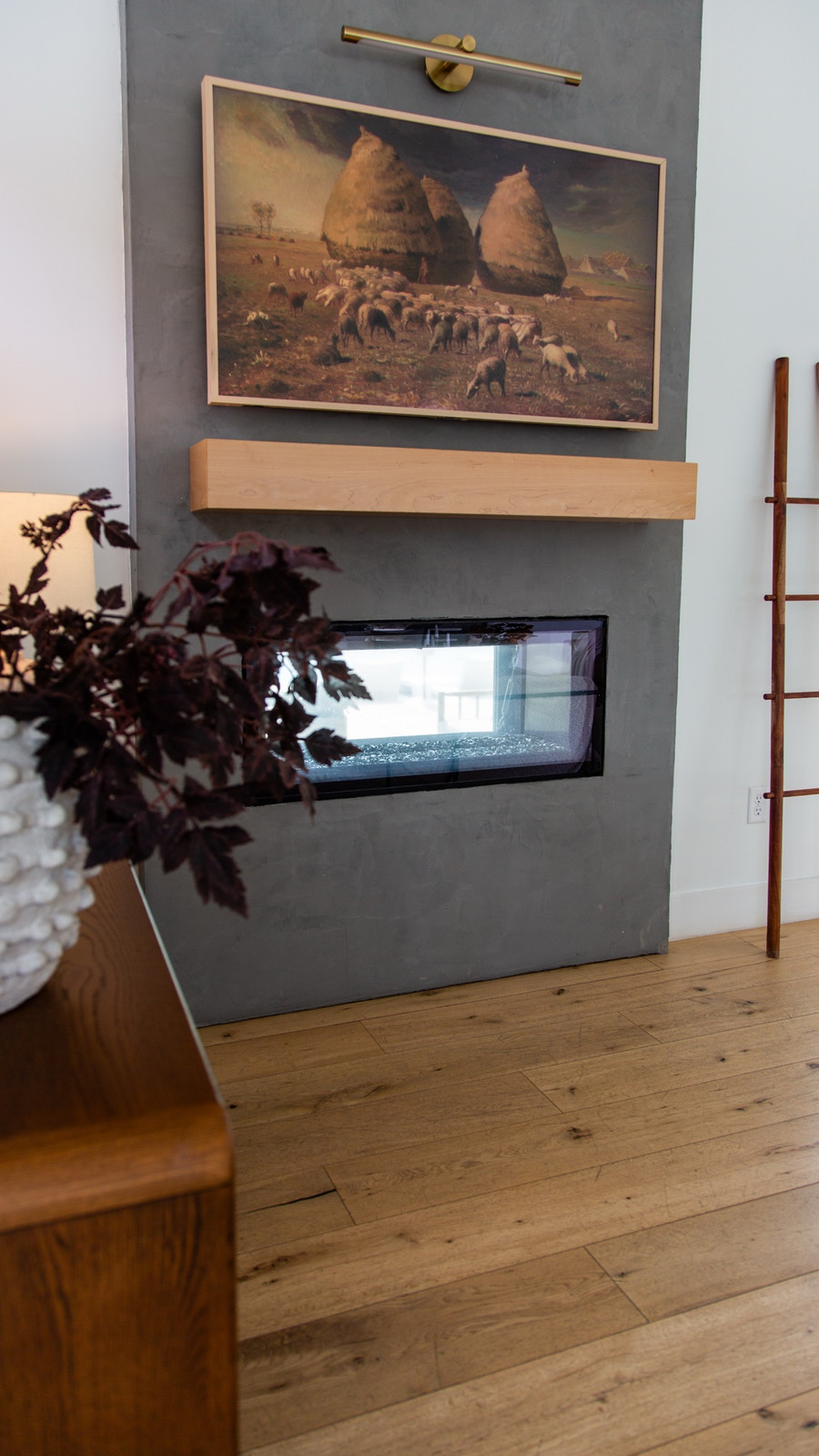 One of the best upgrades we’ve made in our living room is adding the Samsung Frame TV.