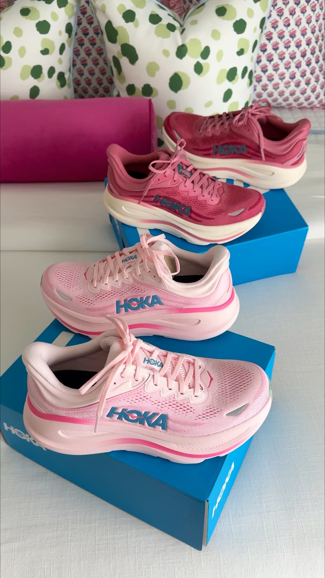 Hoka Bondi running shoes, sneakers, pink Hoka, Hokas

Linked a few retailers, picture may be a different color, but each has all the same colors available so you can pick where you want to order from!🩷 

LOVE these new pink Hoka Bondi!😍🌸 my fav sneakers! 



#LTKActive #LTKootd #LTKfitnessgoals