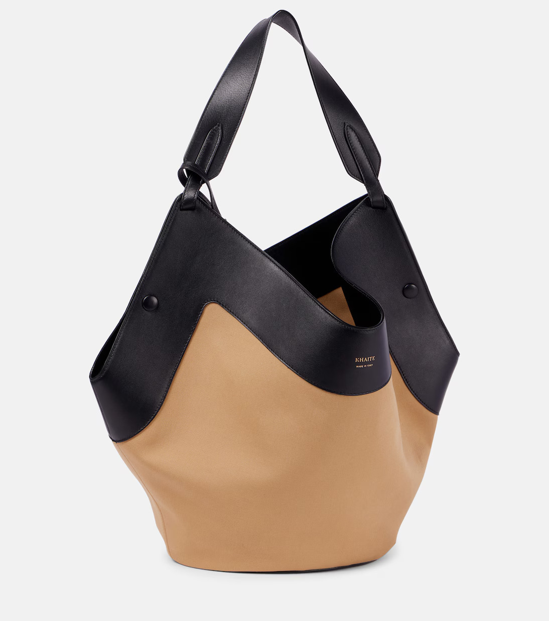 Lotus Medium canvas and leather tote bag | Mytheresa (US/CA)