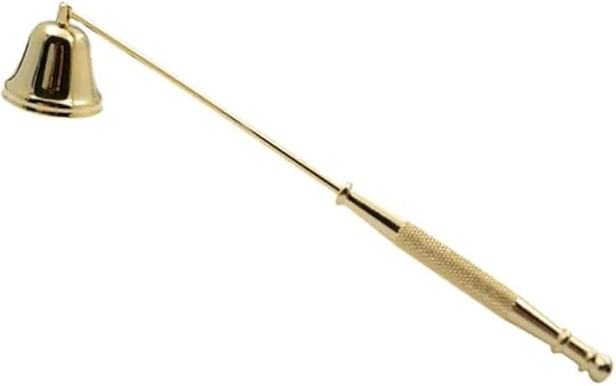 Gold Metal Candle Snuffer Wick Snuffer with Long Handle Candlesnuffers Candle Sleeves Accessories... | Amazon (US)
