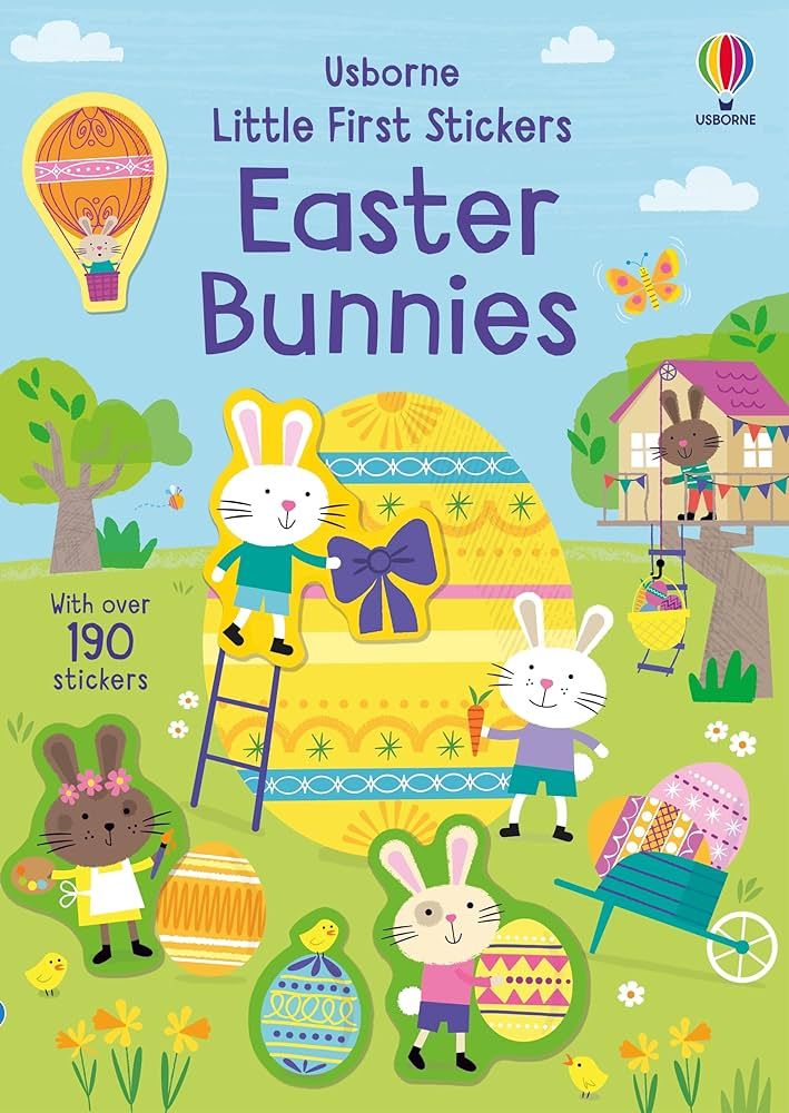 Little First Stickers Easter Bunnies: An Easter And Springtime Book For Kids | Amazon (US)