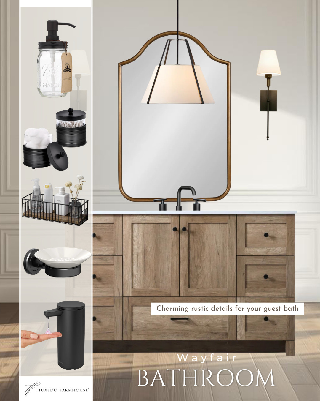 Guest bath refresh on sale ✨

Upgrade your space with warm wood tones, matte black hardware, and charming rustic accents that bring instant character to your guest bath. These functional, stylish essentials make it easy to create a clean, elevated look without a full remodel — and several favorites are currently on sale!

#LTKHome #LTKSeasonal #LTKSaleAlert #bathroomrefresh #guestbath #rusticdecor #modernfarmhouse 

 