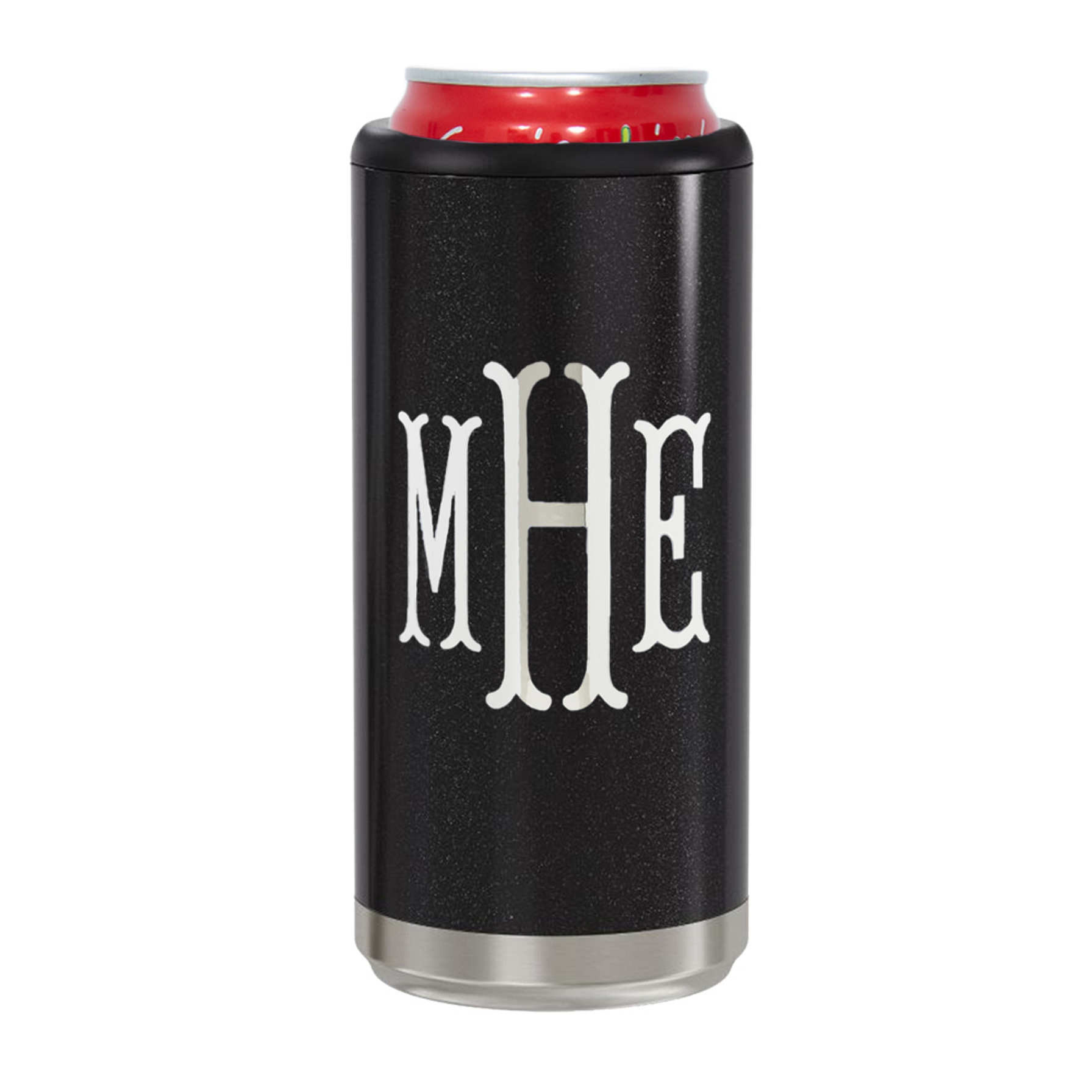 Monogrammed Slim Can Koolie | Marleylilly