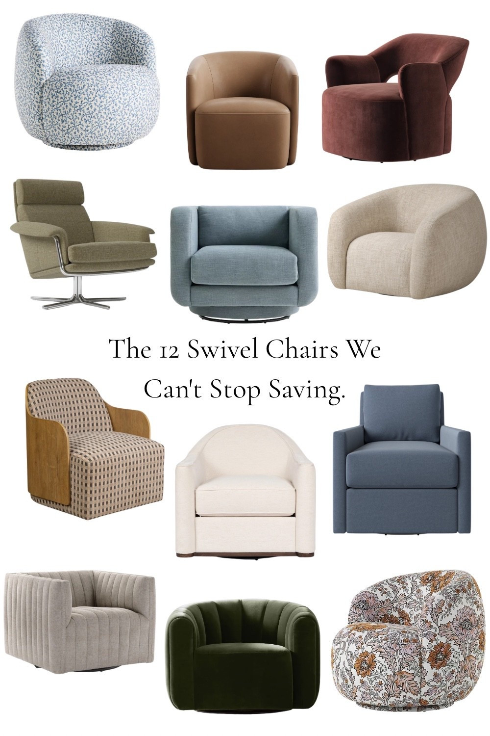 We’ve saved the scrolling for you. Shop our favorite conversation starting swivel chairs.

#LTKHome