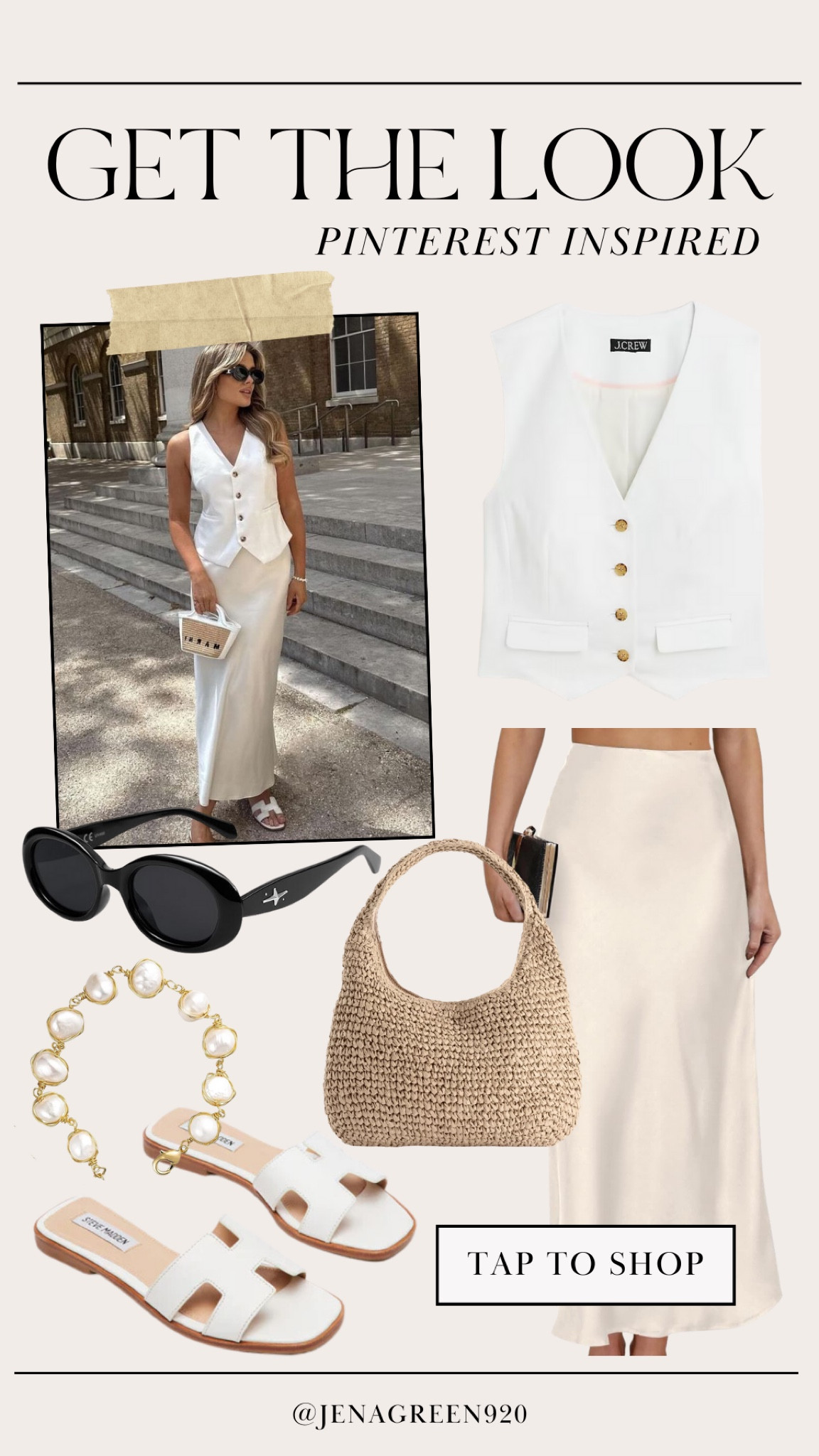Pinterest Inspired | Pinterest Outfit | White Outfit | Summer Outfit | Summer Fashion 

#LTKfindsunder50 #LTKstyletip #LTKfindsunder100