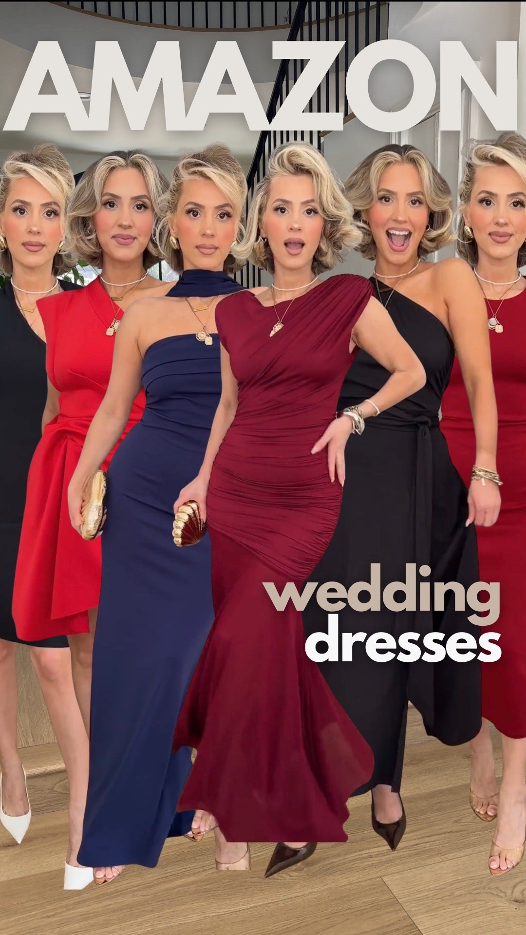 Fall wedding guest dresses or any special occasion!! All from Amazon can you believe it?! 🙊✨👏🏼

Small in everything

#LTKWedding #LTKU #LTKootd