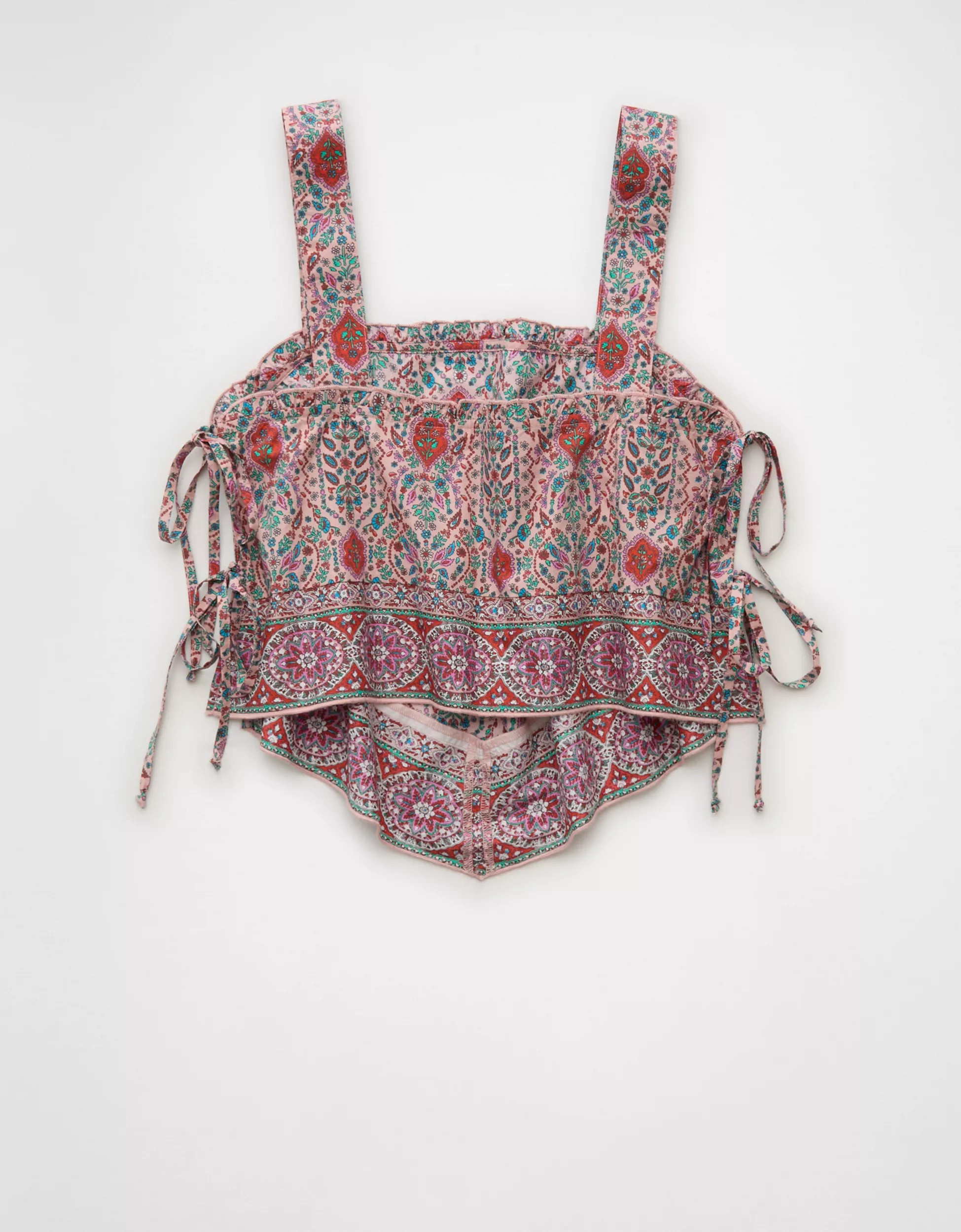 AE Cropped Side-Tie Bandana Cami | American Eagle Outfitters (US & CA)