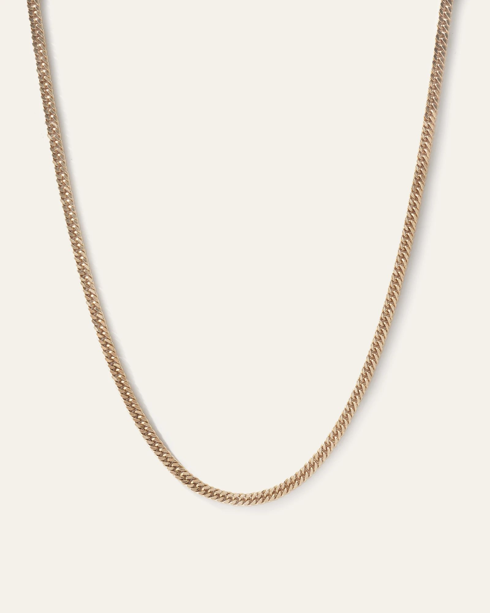 Double Curb Chain Necklace | Quince