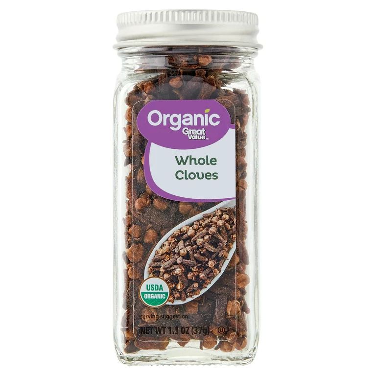 Great Value Organic Whole Cloves, 1.3 oz | Walmart (US)