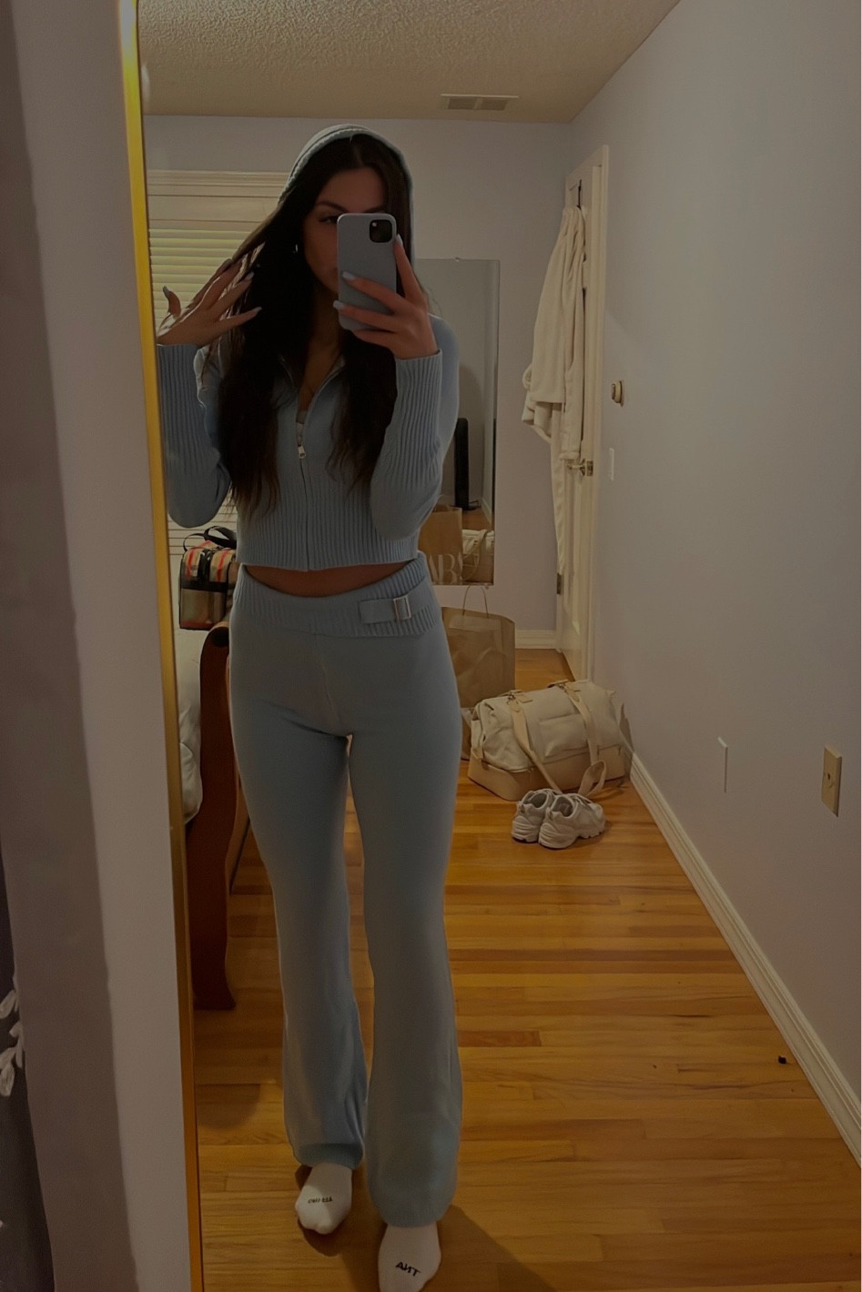 Blue Frankie’s set loungewear dupe 🤍