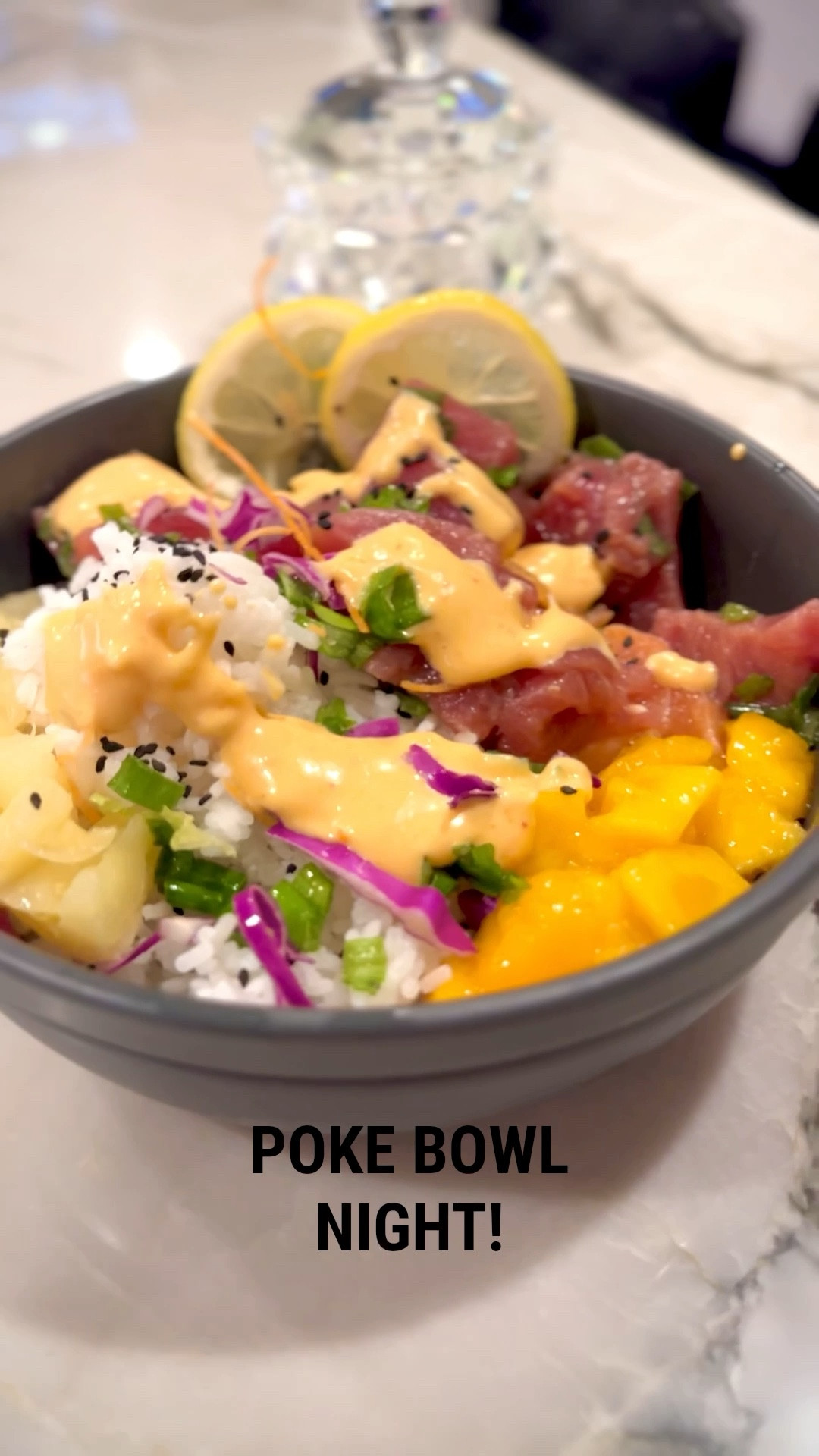 POKE BOWL FOR DINNER! 


#LTKHome #LTKFindsUnder50 #LTKActive