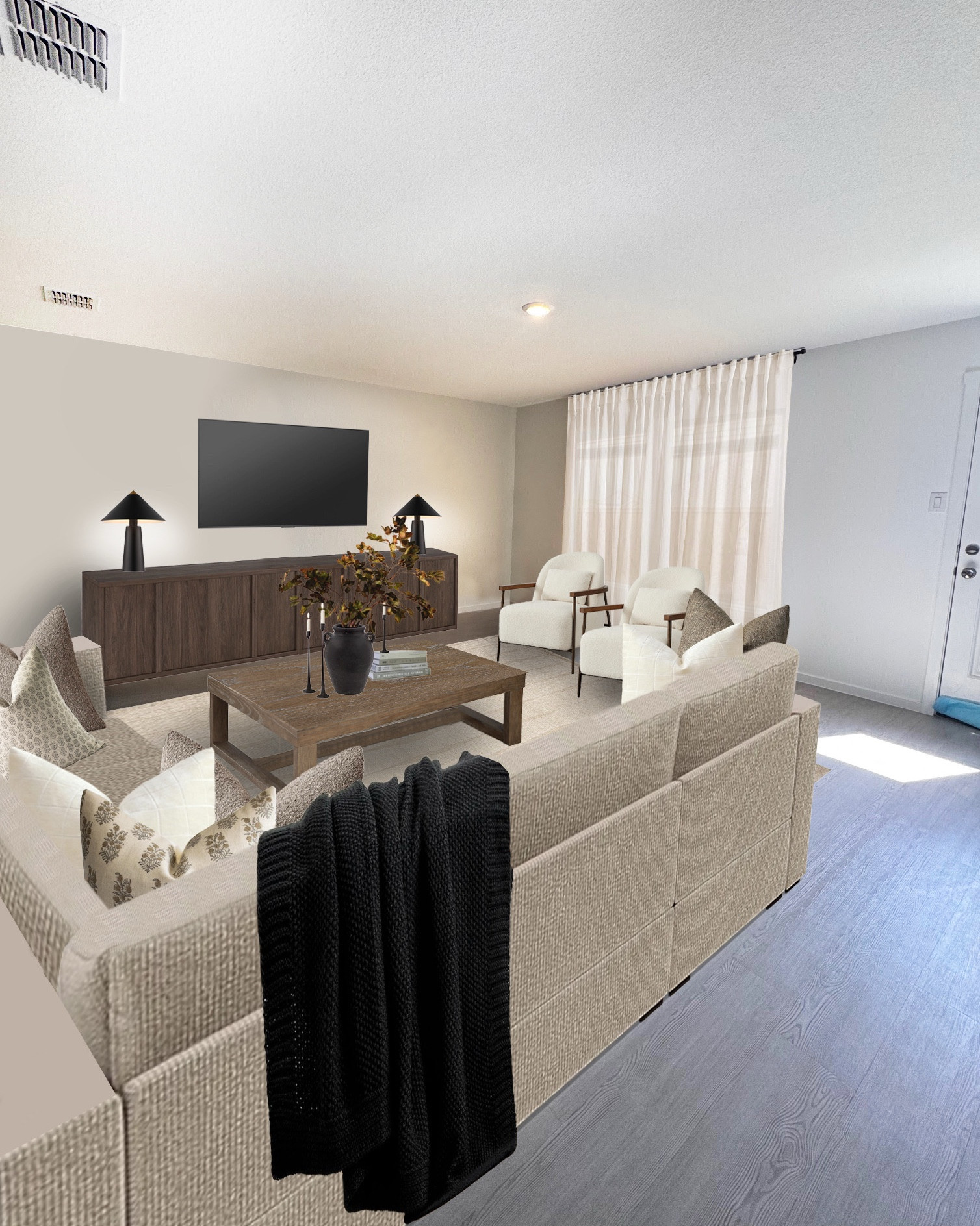 Who said grey tones can’t be warmed up??? Not me!!! 

#LTKStyleTip #LTKFamily #LTKHome